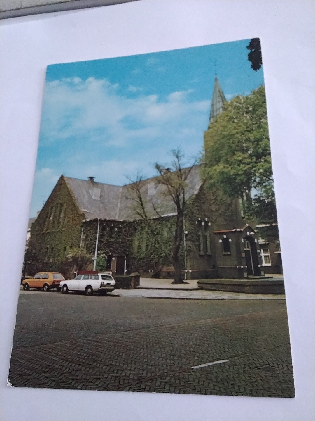 Ansichtkaart Haren (Gr.) Geref. Kerk - Ongelopen, Ophalen of Verzenden
