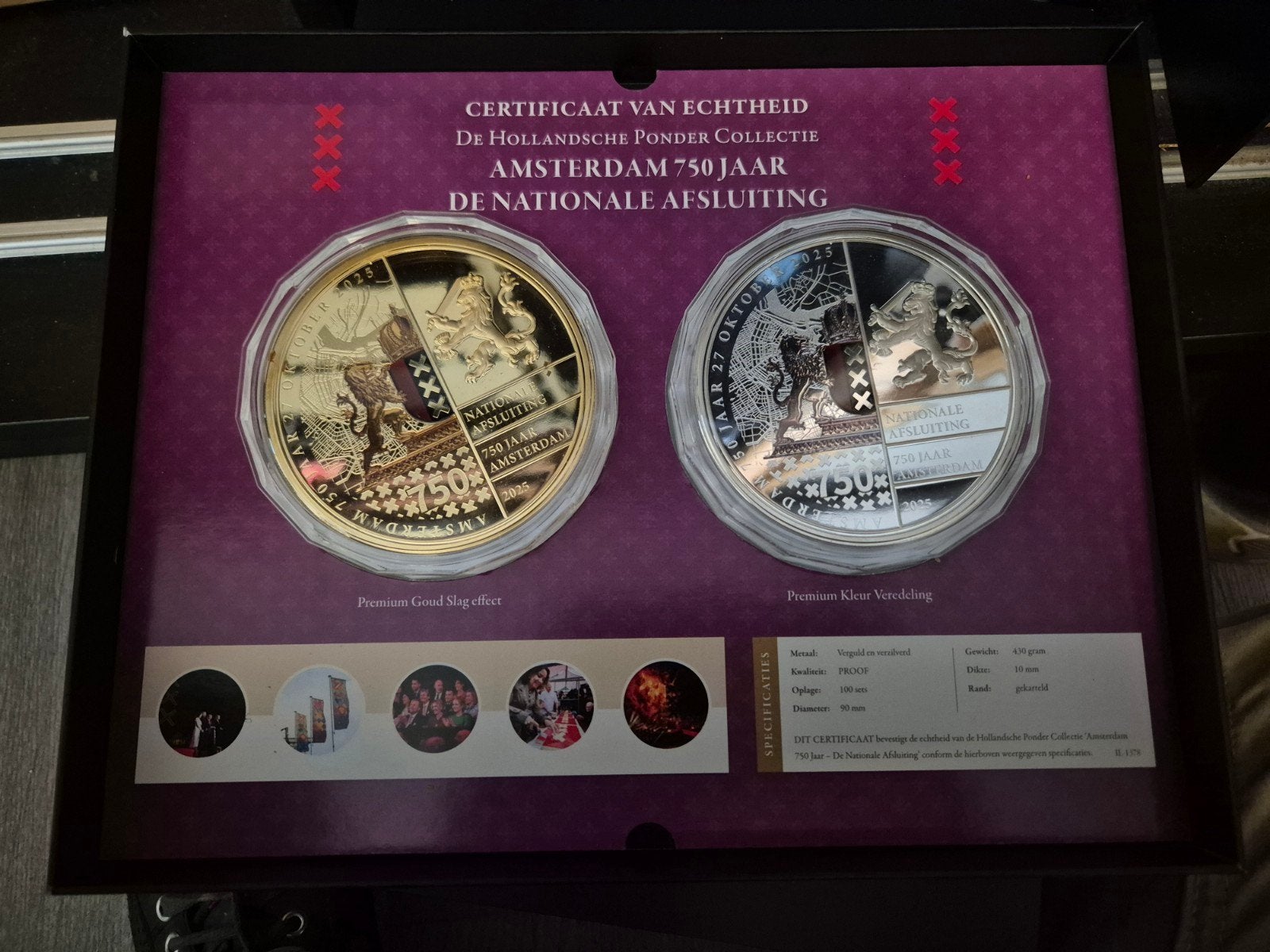 hollandse pounder collectiona, Ophalen of Verzenden, Overige landen, 2 euro