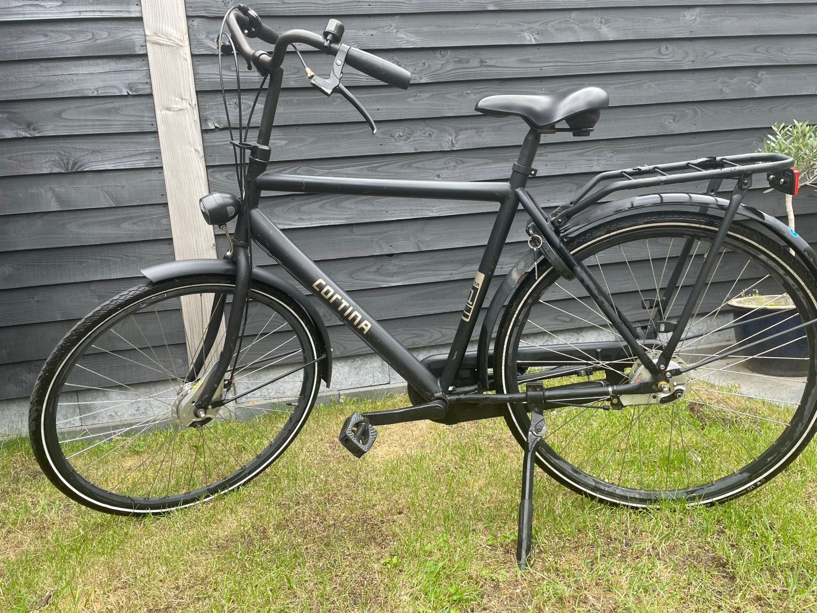 Cortina fiets - jongensfiets, Fietsen en Brommers, Velgrem, Zo goed als nieuw, 53 tot 57 cm, Ophalen