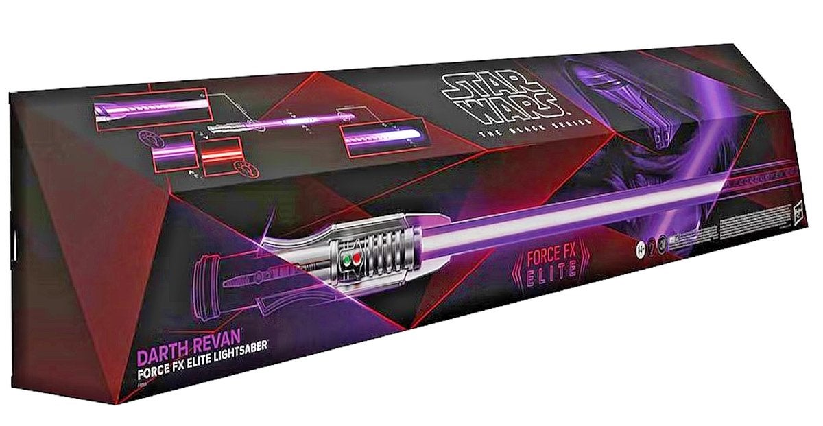 Star Wars Darth Revan Force FX Elite Lichtzwaard, Ophalen of Verzenden, Zo goed als nieuw, Replica