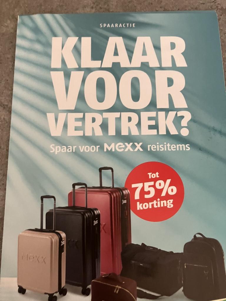 5 Spaarkaarten (50z)Poiesz voor Mexx reisitems., Albert Heijn, Ophalen of Verzenden