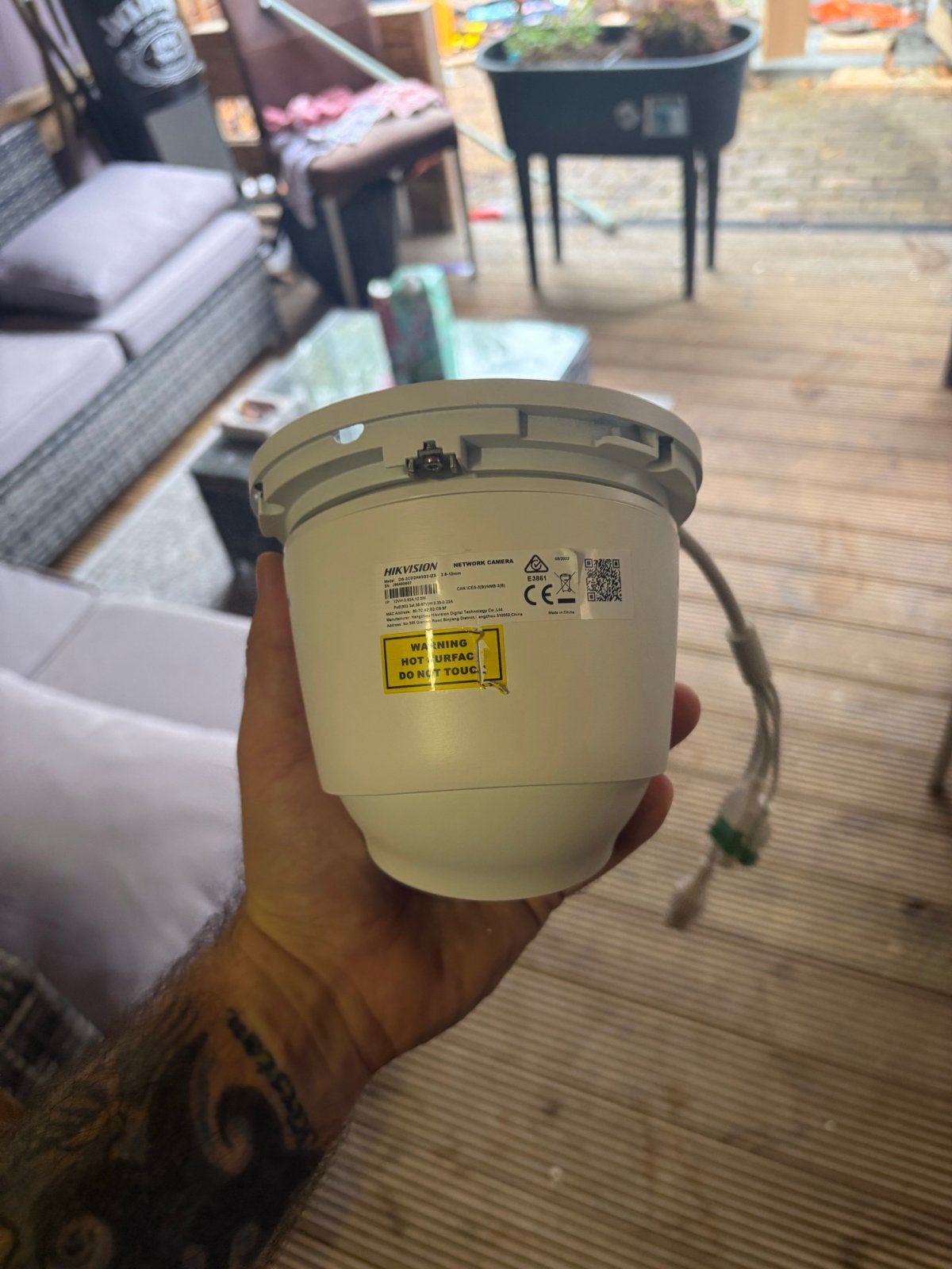 2x Hikvision Camera's - Beveilig uw huis of bedrijf, Ophalen of Verzenden, Gebruikt, Buitencamera
