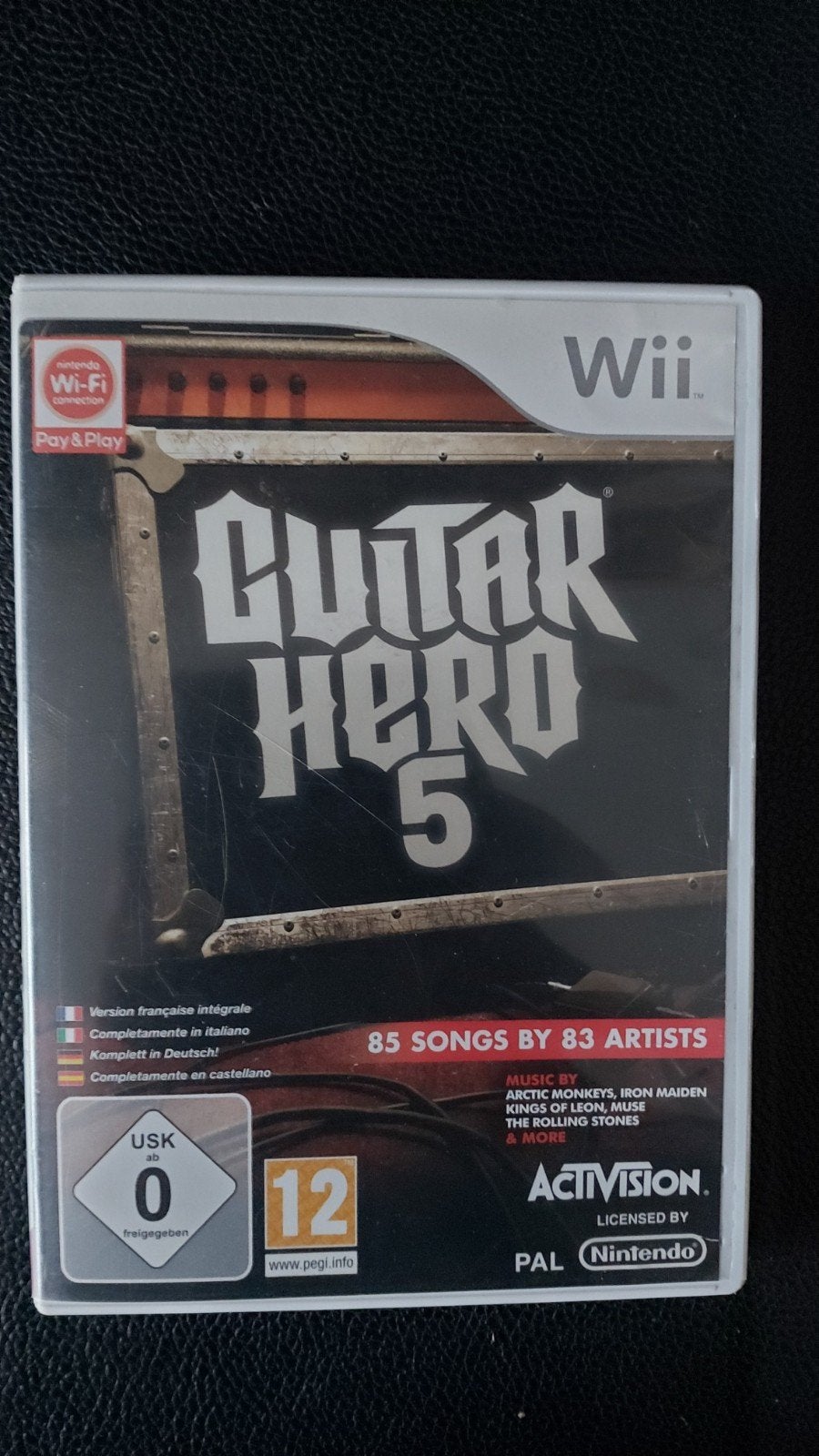Guitar Hero 5 voor Nintendo Wii - Muziekgame met 85 nummers, Spelcomputers en Games, Games | Nintendo Wii, Ophalen of Verzenden