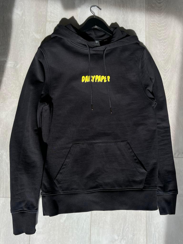 Daily Paper Hoodie Zwart maat S, Ophalen of Verzenden, Zo goed als nieuw, Maat 46 (S) of kleiner, Zwart