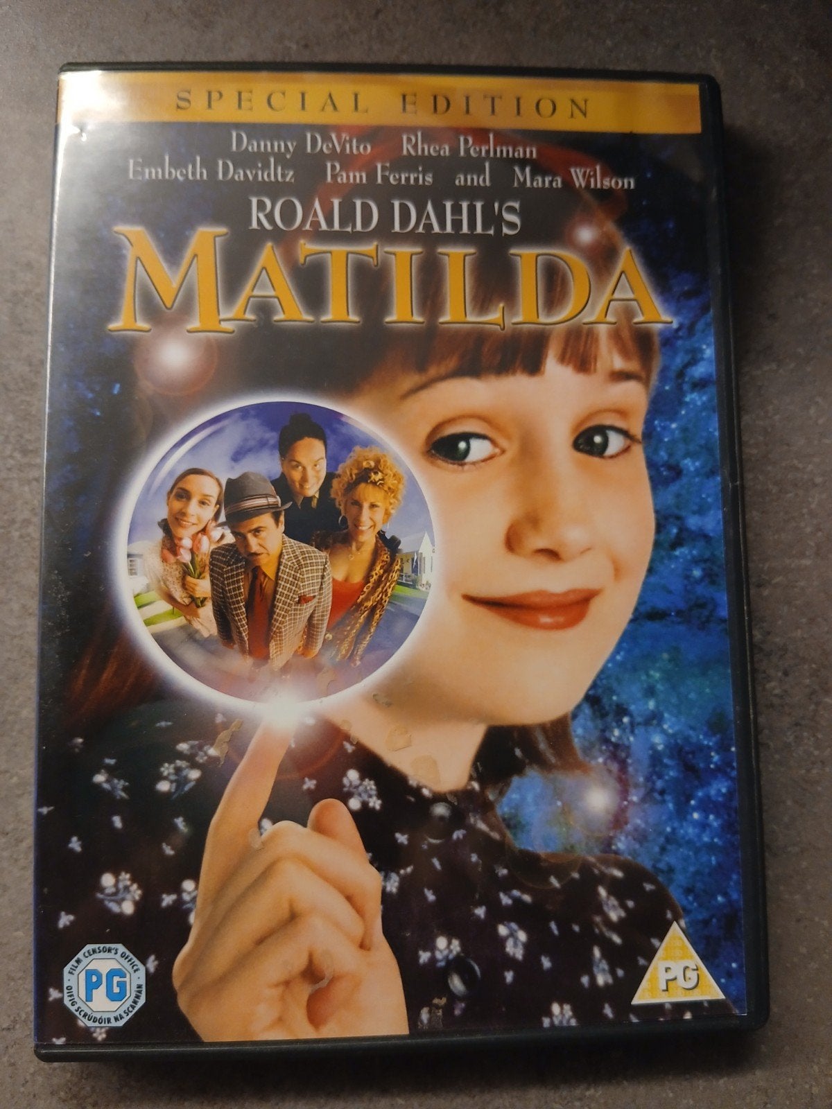 Roald Dahl's Matilda Special Edition DVD, Cd's en Dvd's, Ophalen of Verzenden, Zo goed als nieuw, Komedie, Vanaf 6 jaar