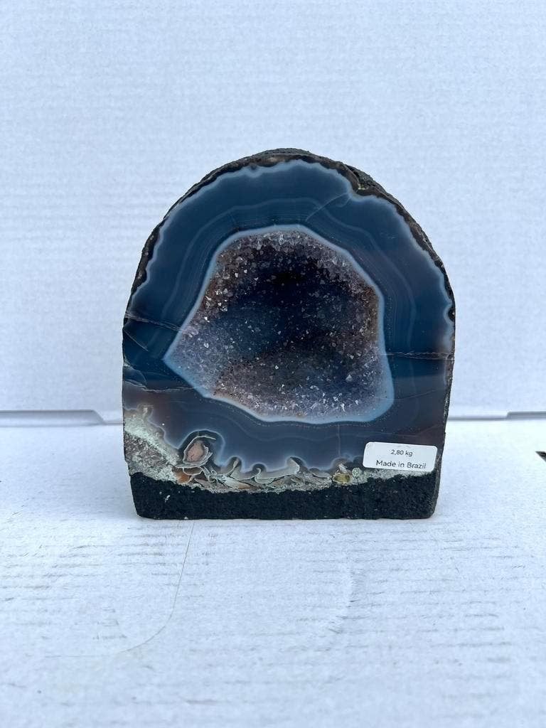 Amethist geode - 2.80kg, Ophalen of Verzenden, Mineraal