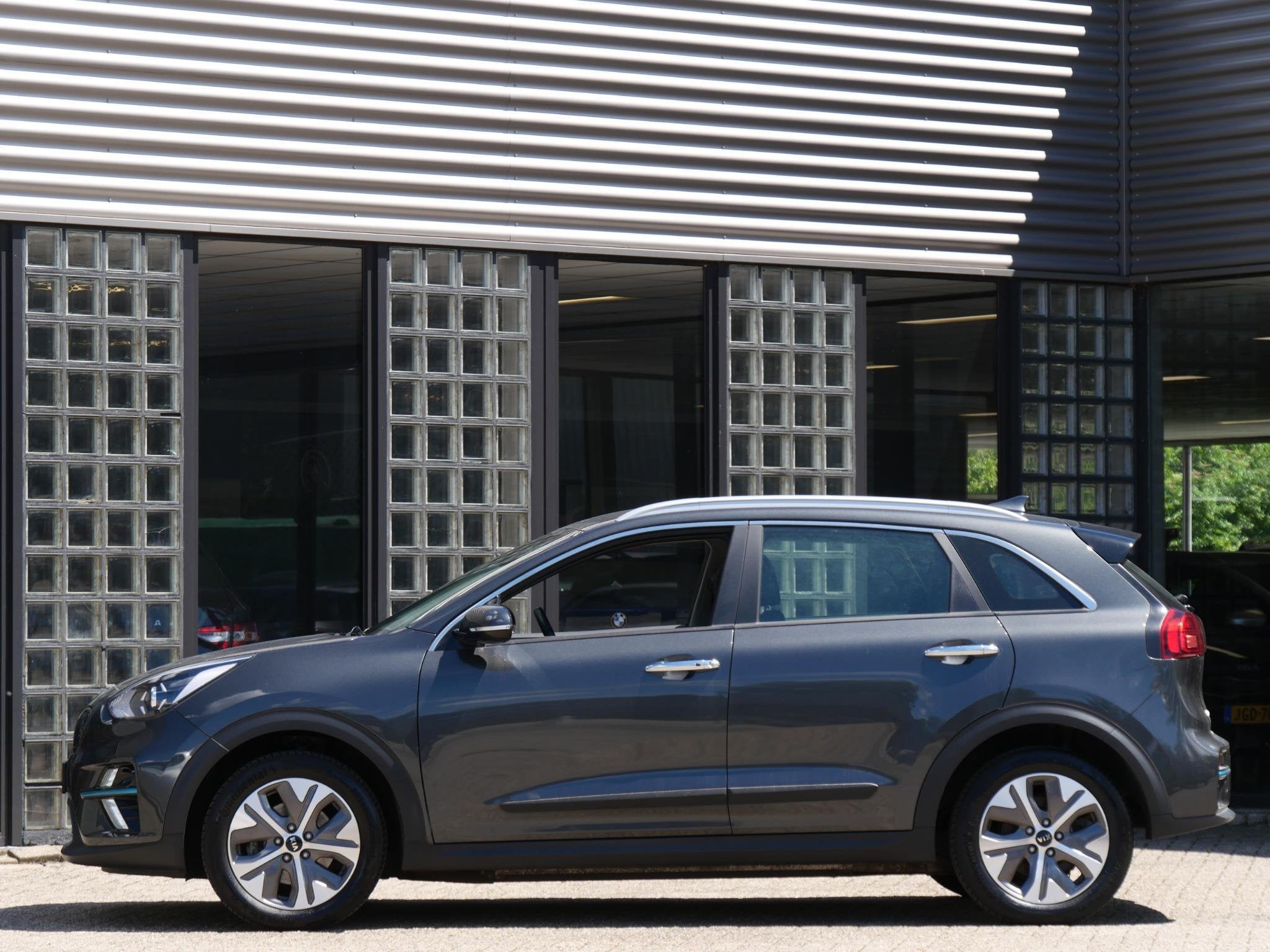 Kia e-Niro 64kWh DYNAMICLINE/ NL AUTO 1STE EIGENAAR/ SOH 100, Auto's, Kia, Gebruikt, 1712 kg, Leder en Stof, Origineel Nederlands