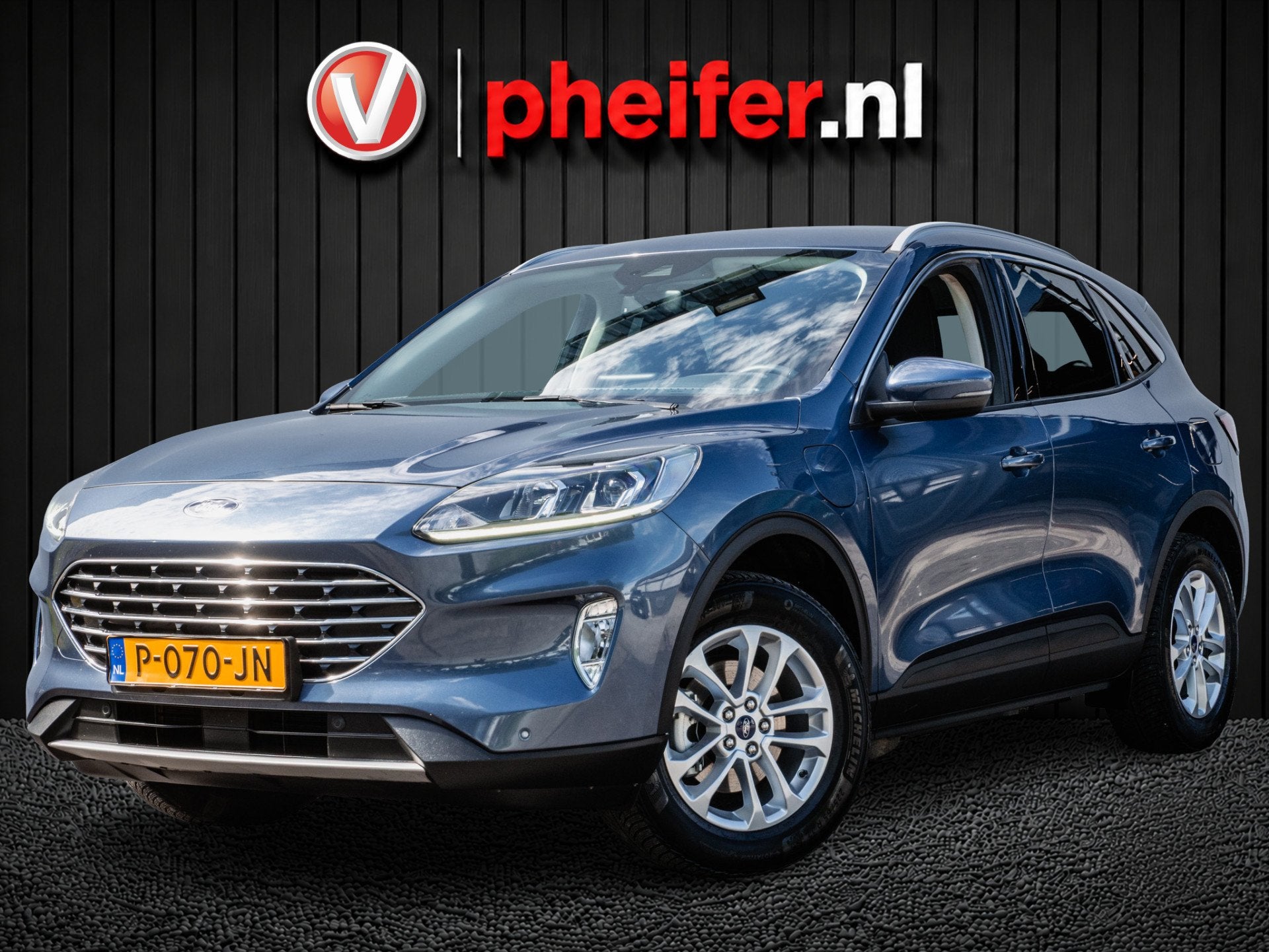 Ford Kuga 2.5 PHEV Titanium Navigatie/ Dab/ Camera/ Carplay/, 72 km, Gebruikt, 4 cilinders, Met garantie (alle)