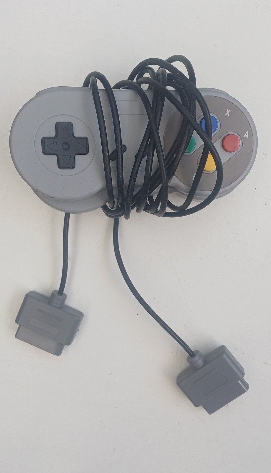 SNES Controller - Grijs - Gebruikt, Spelcomputers en Games, Spelcomputers | Nintendo Super NES, Ophalen, Gebruikt, Met 1 controller