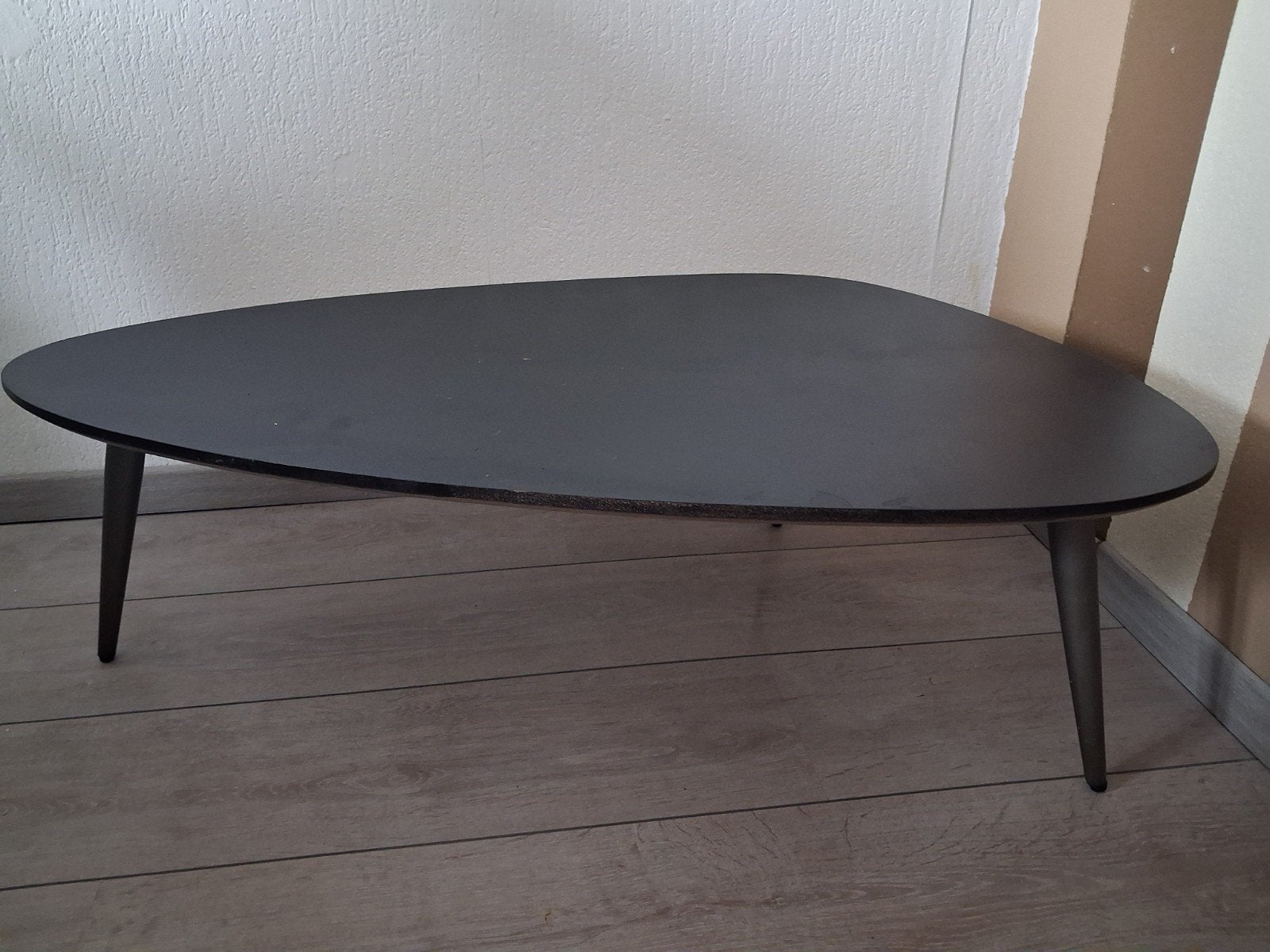 salontafel  / bijzettafel, Ophalen, 50 tot 100 cm, 50 tot 100 cm, Ovaal
