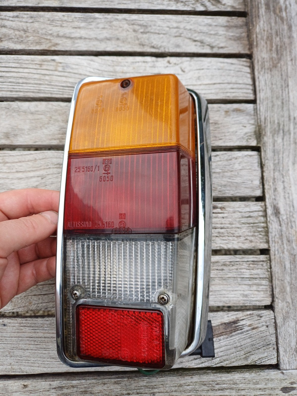 mini oldtimer rechter achterlicht gebruikt, Auto-onderdelen, Ophalen of Verzenden, Gebruikt, Mini