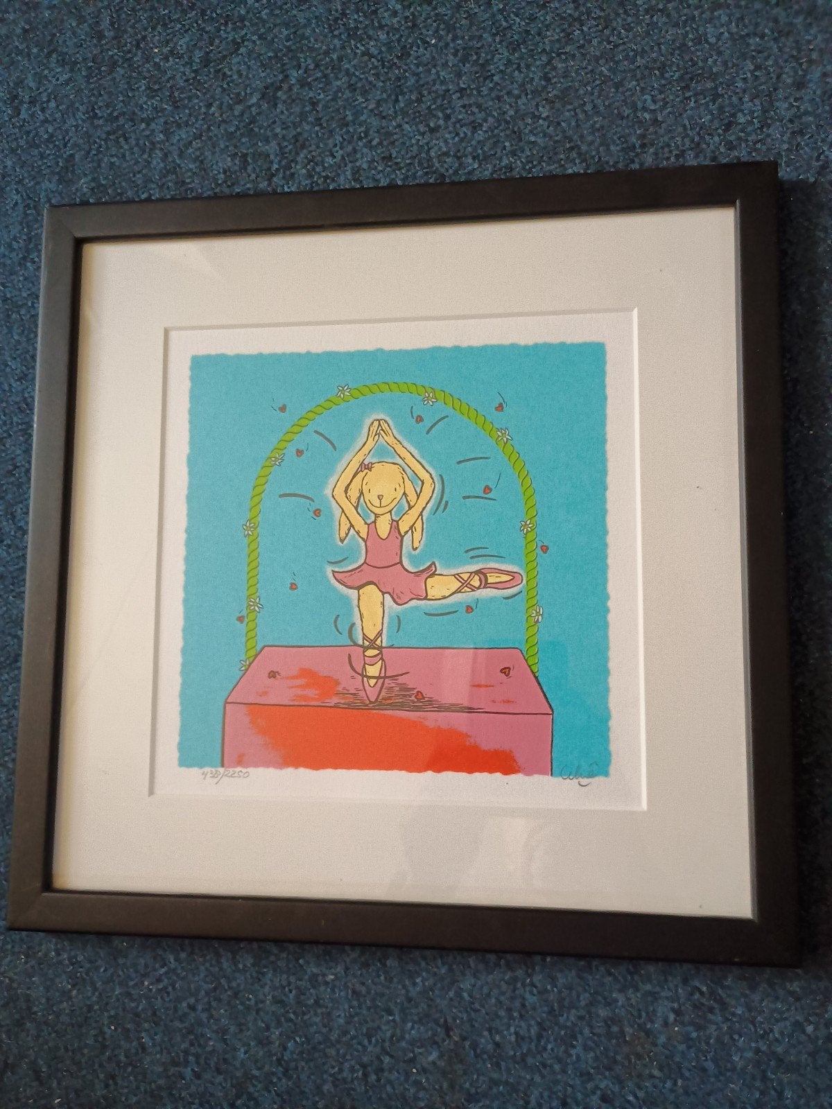 Zeefdruk Celine Maat - Ballerina (nieuw), Antiek en Kunst, Gesigneerd, Ophalen of Verzenden, Portret en Figuren, Zeefdruk