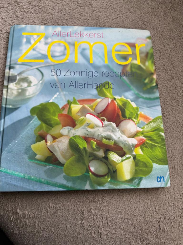 Allerlekkerst Zomer: 50 Zonnige recepten van AllerHande, Voorgerechten en Soepen, Ophalen of Verzenden, Zo goed als nieuw, Gezond koken
