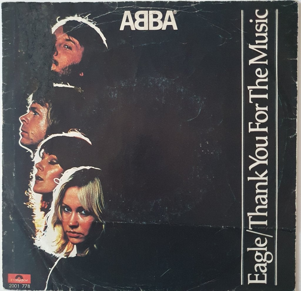 Abba - Eagle / Thank You For The Music, Cd's en Dvd's, Vinyl Singles, Gebruikt, Verzenden, 7 inch, Pop