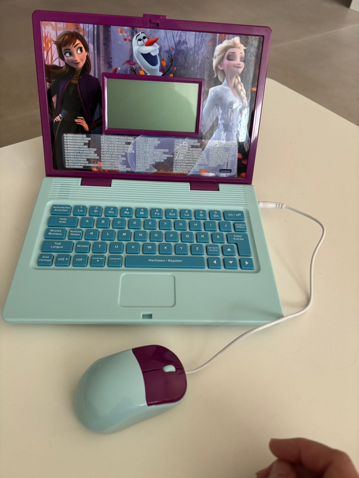 Laptop elsa speelgoed disney frozen, Ophalen of Verzenden, Zo goed als nieuw