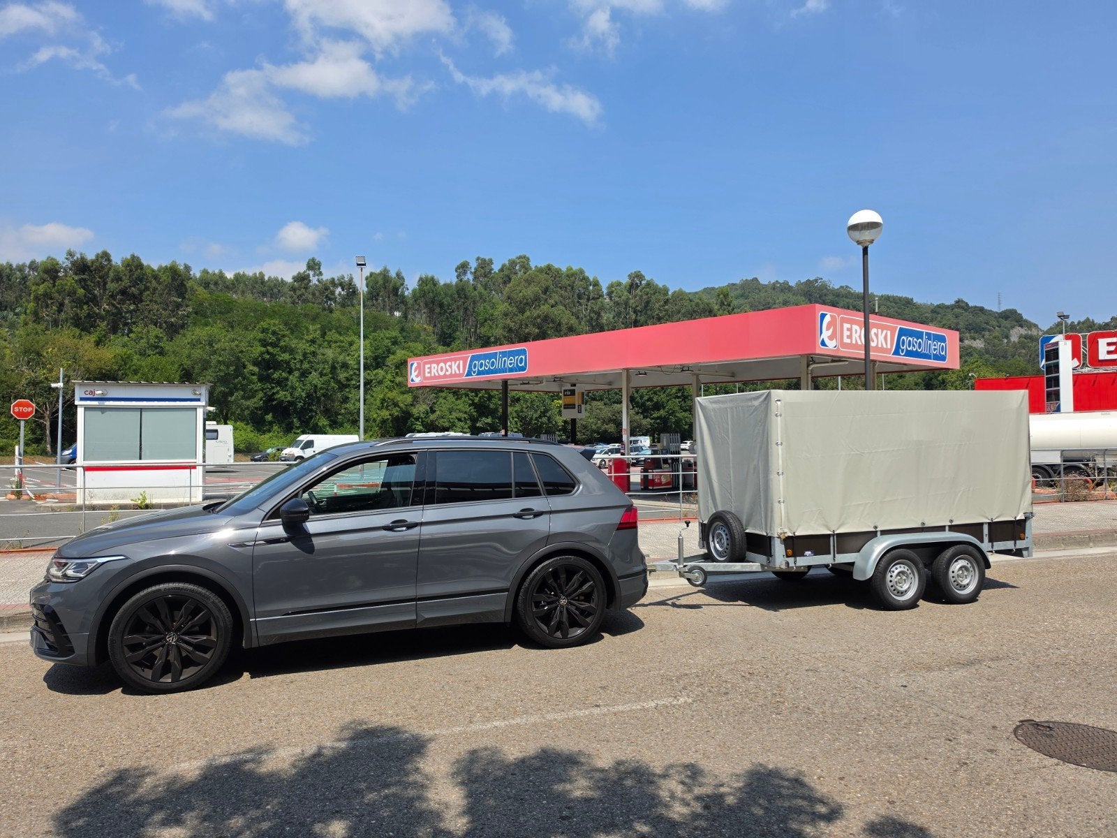 nieuwe Tandemaster 2 asser /  3m  lang  NIEUW!!, Ophalen, Nieuw