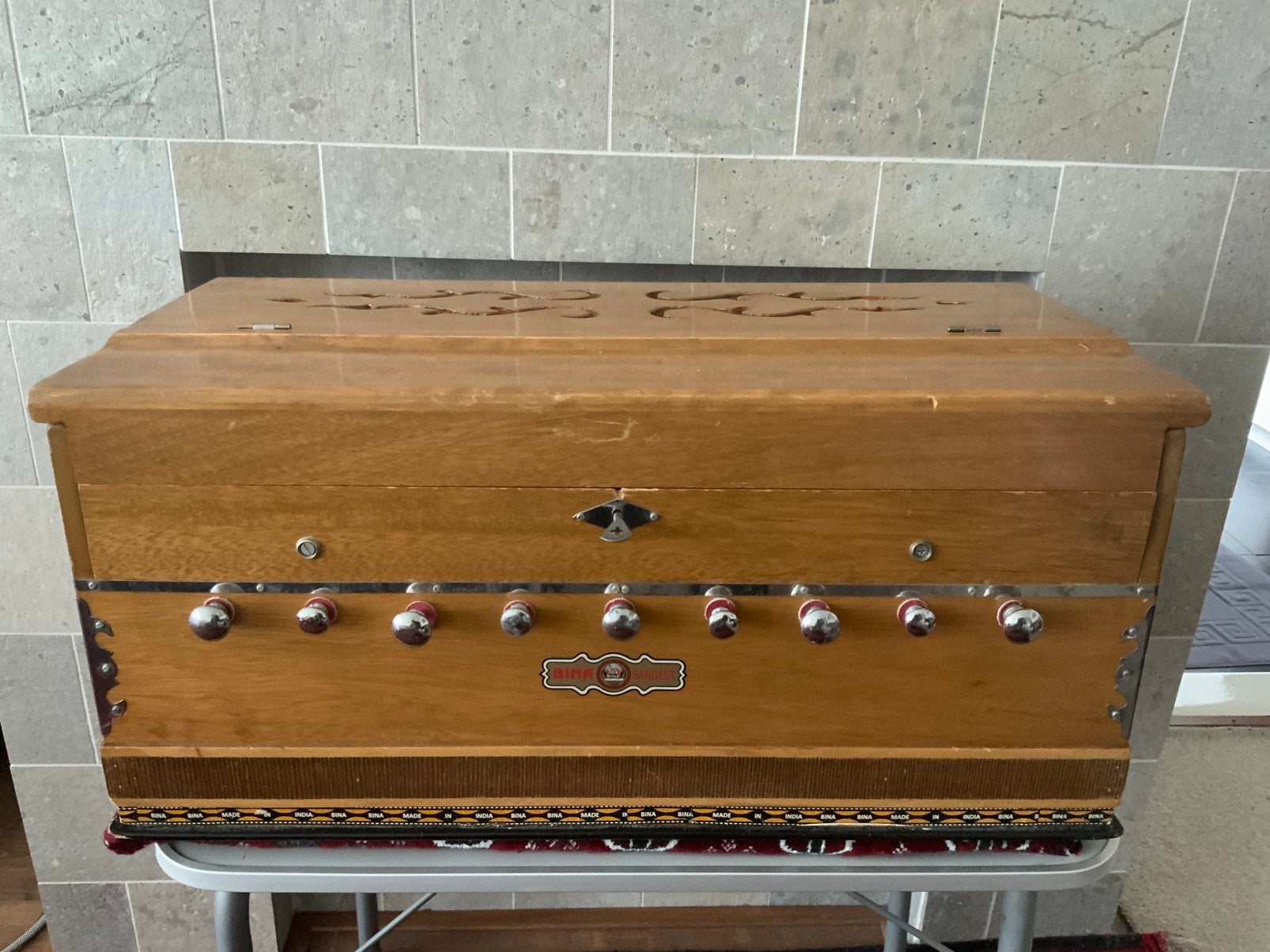 Unike BINA Harmonium, Ophalen, Zo goed als nieuw, 1 klavier, Harmonium