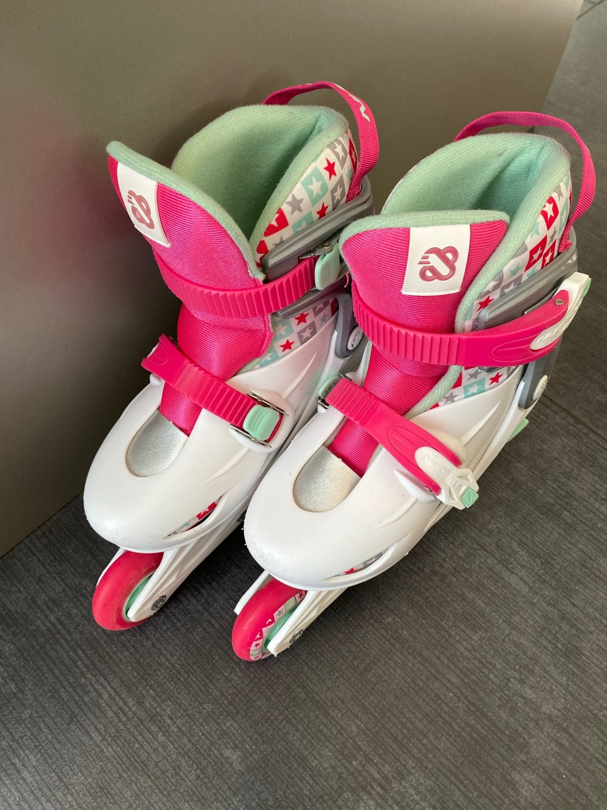 Nijdam verstelbare inline skates, maat 33-36, Overige merken, Verstelbaar, Kinderen, Ophalen of Verzenden