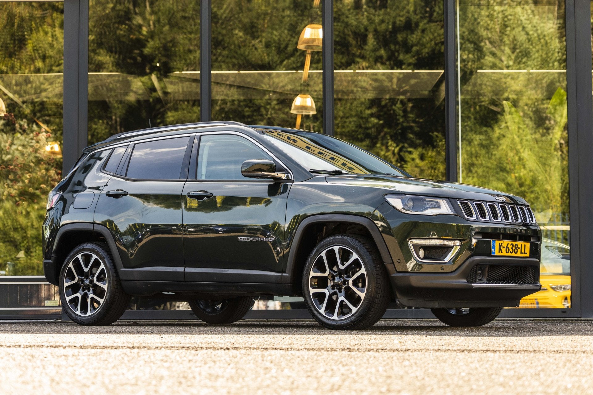 Jeep Compass 1.3T Limited Schuif / kanteldak (bj 2021), Auto's, Euro 6, 4 cilinders, 150 pk, 600 kg