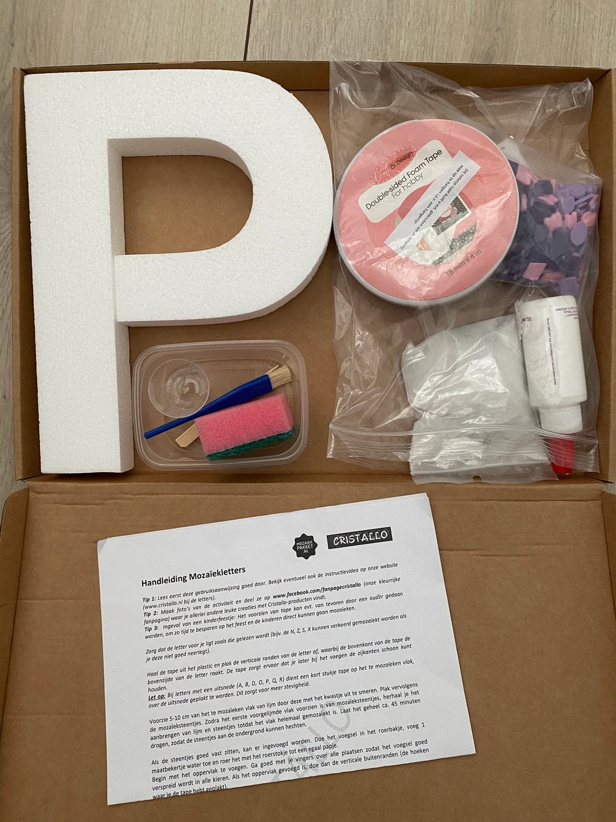 Creatief met moziek Letter P versieren, Ophalen of Verzenden, Zo goed als nieuw