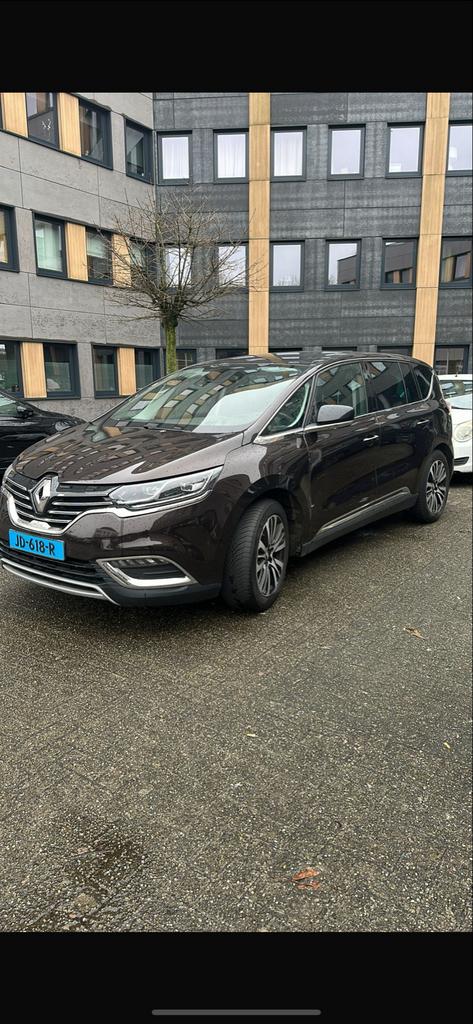 Renault Espace 1.6 DCI 118KW 2016 Bruin, Auto's, Renault, 4 cilinders, Origineel Nederlands, Diesel, 22 km/l