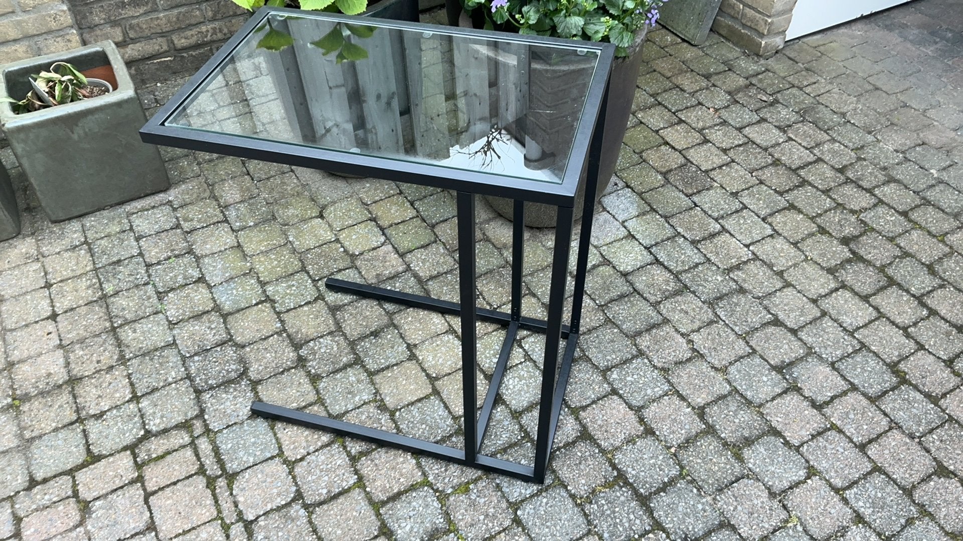 IKEA Vittsjö  laptoptafel, Ophalen, 55 tot 75 cm, Zo goed als nieuw, 60 cm of meer