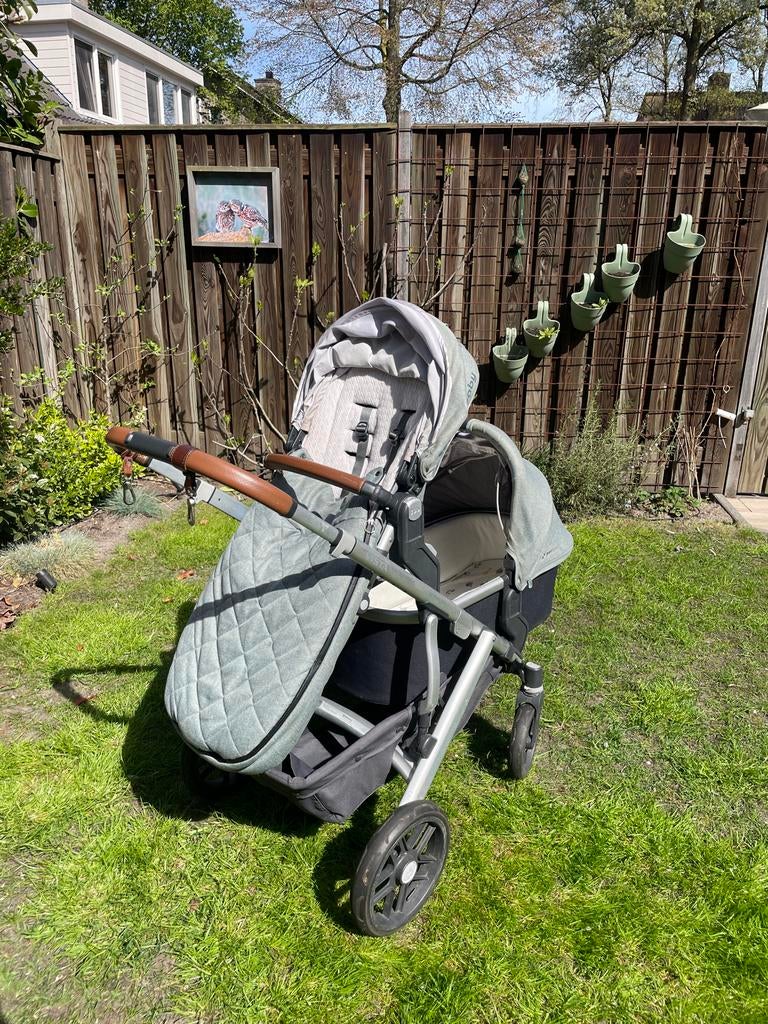 Super complete Uppababy Vista Duo / trio kinderwagen, Kinderen en Baby's, Gebruikt, Duowagen, Combiwagen, Ophalen