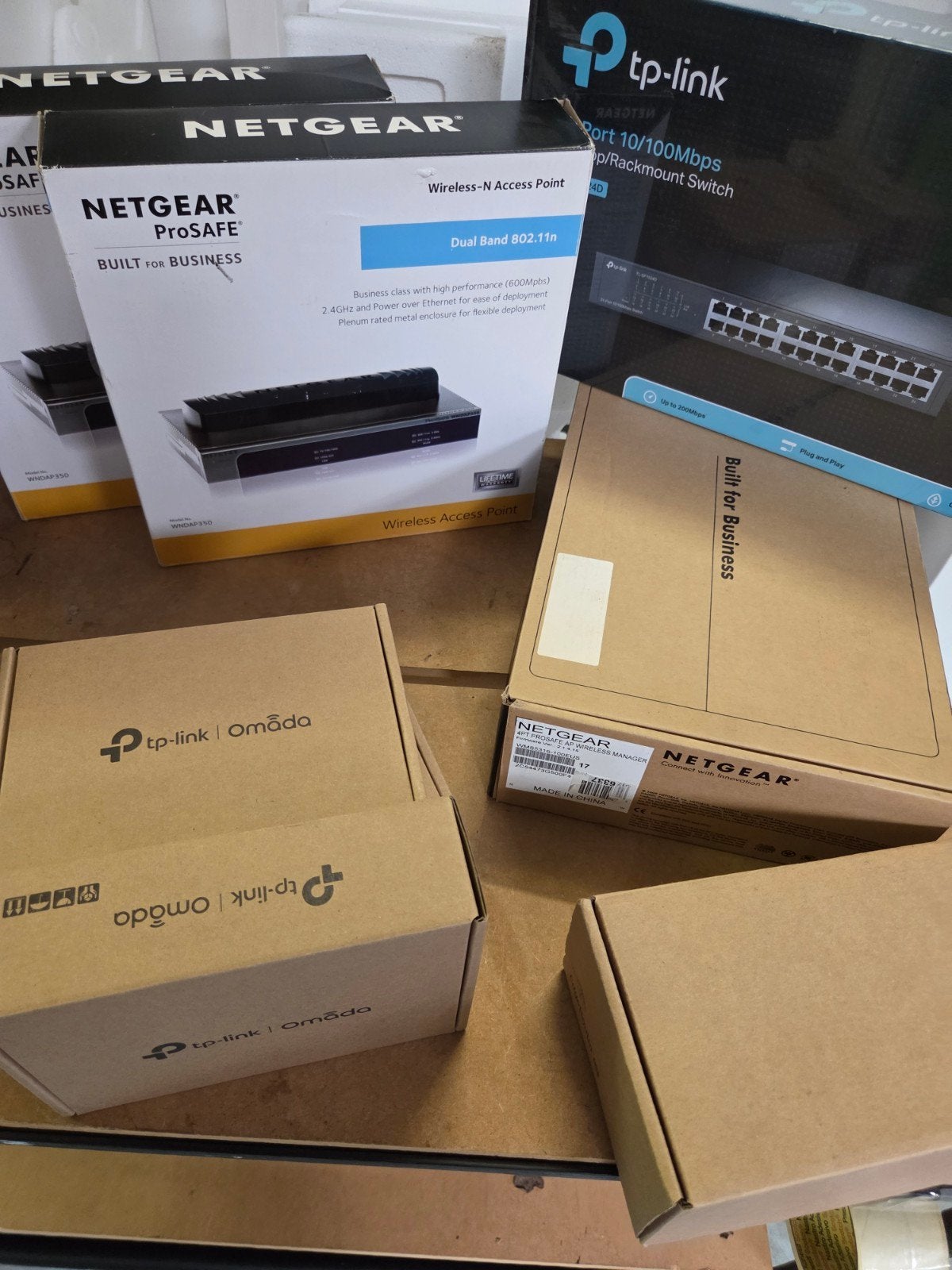 Netwerkapparatuur: Switches, Access Points, Routers, Computers en Software, Netwerk switches, Ophalen of Verzenden, Nieuw