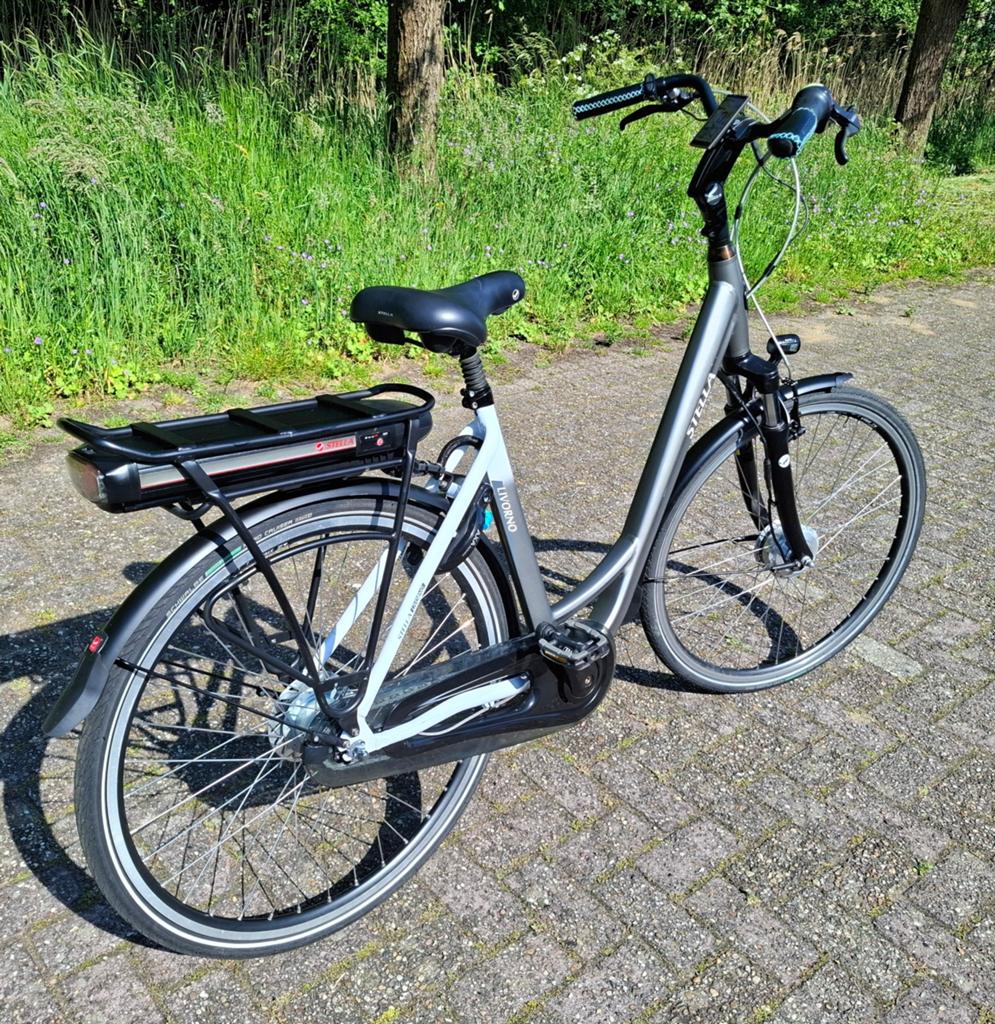 Nette elektrische Stella damesfiets, 1750 kilometer ✅️, Ophalen, Gebruikt, Versnellingen, 56 cm of meer