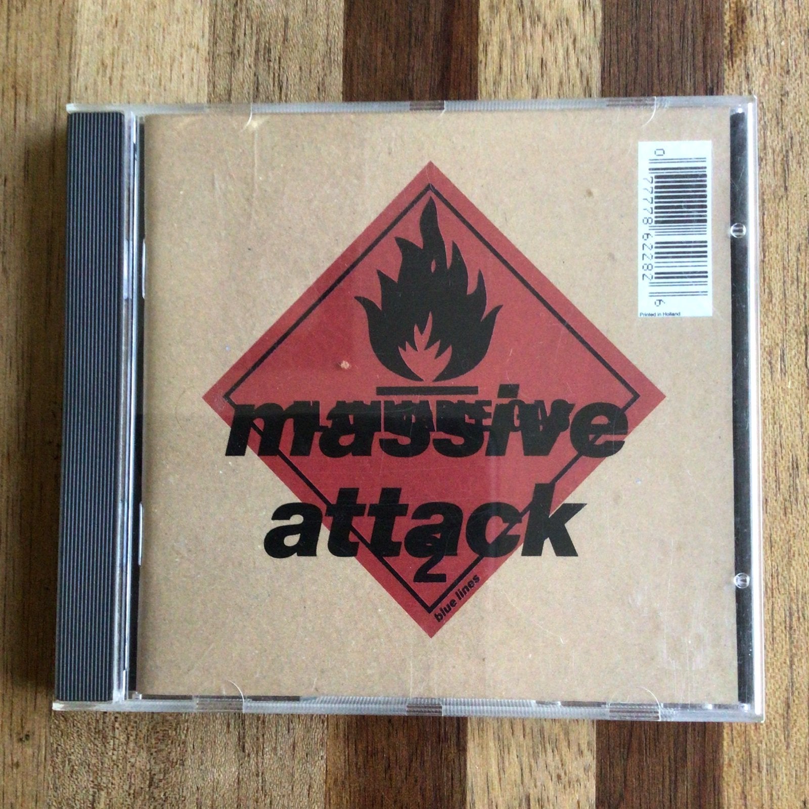 Massive Atack  - blue lines, Ophalen of Verzenden, Zo goed als nieuw