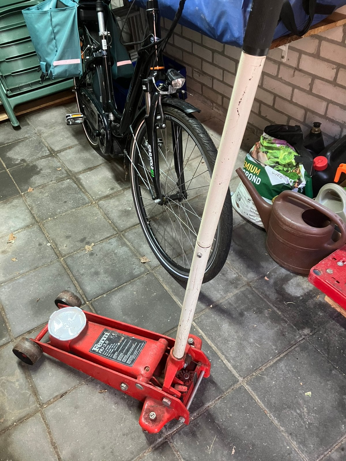 Garagekrik, Auto diversen, Krikken, Ophalen, Zo goed als nieuw, Hydraulisch, Garagekrik
