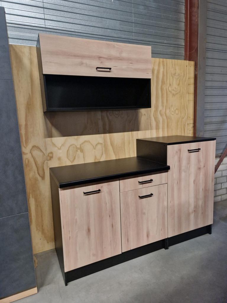 Keuken nieuw 160 cm beste deal actieprijs nieuw, Huis en Inrichting, Keuken | Keukenelementen, 150 tot 200 cm, Nieuw, Ophalen of Verzenden