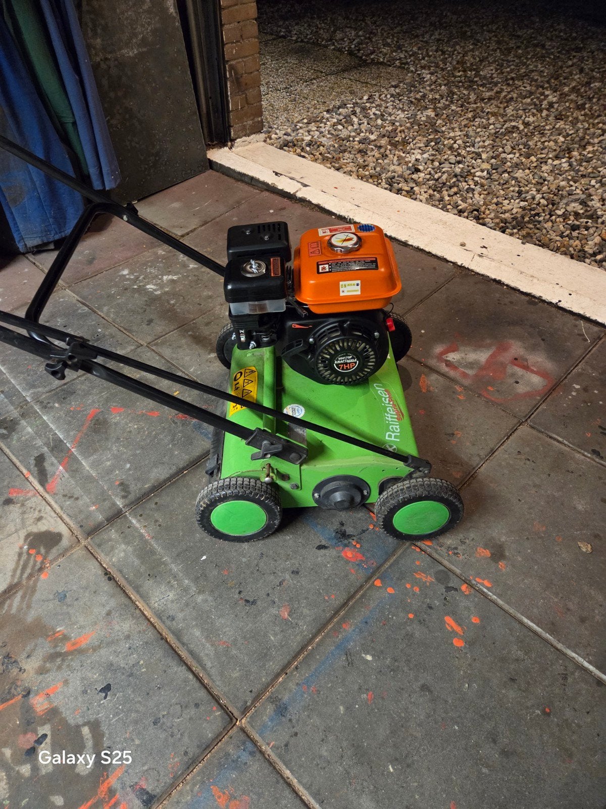 Raiffeisen Verticuteermachine Benzine met nieuwe motor, Ophalen of Verzenden, Gebruikt, Raiffeisen