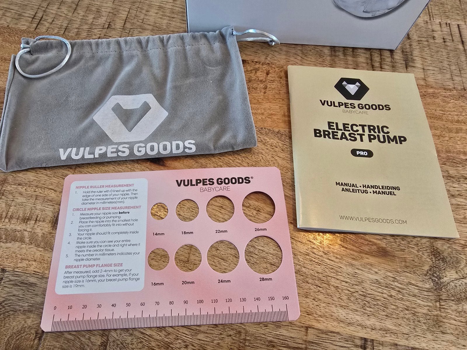 Vulpes Goods Elektrische Borstkolf Pro - Handsfree, Ophalen of Verzenden, Zo goed als nieuw
