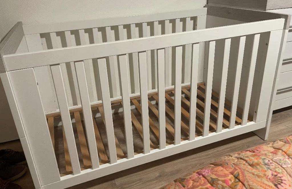 Peuterbed, Ophalen, Gebruikt, 70 tot 85 cm, 140 tot 160 cm