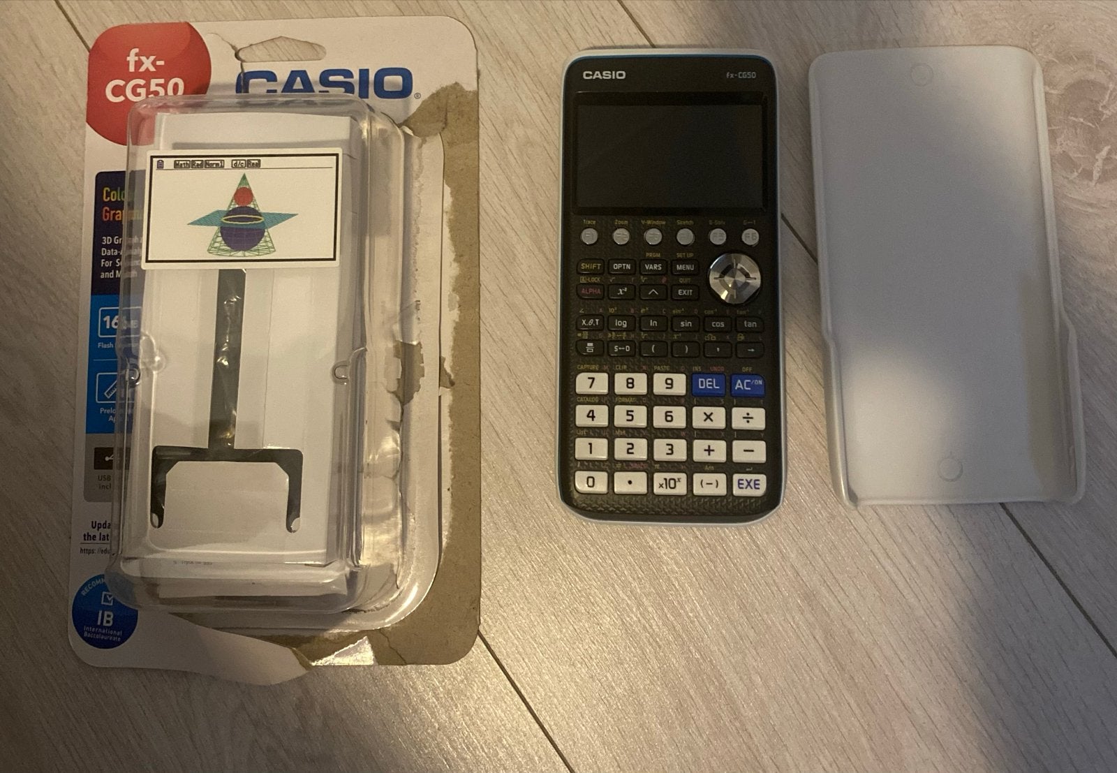 Grafische rekenmachine CASIO fx-CG50, Ophalen, Grafische rekenmachine, Zo goed als nieuw