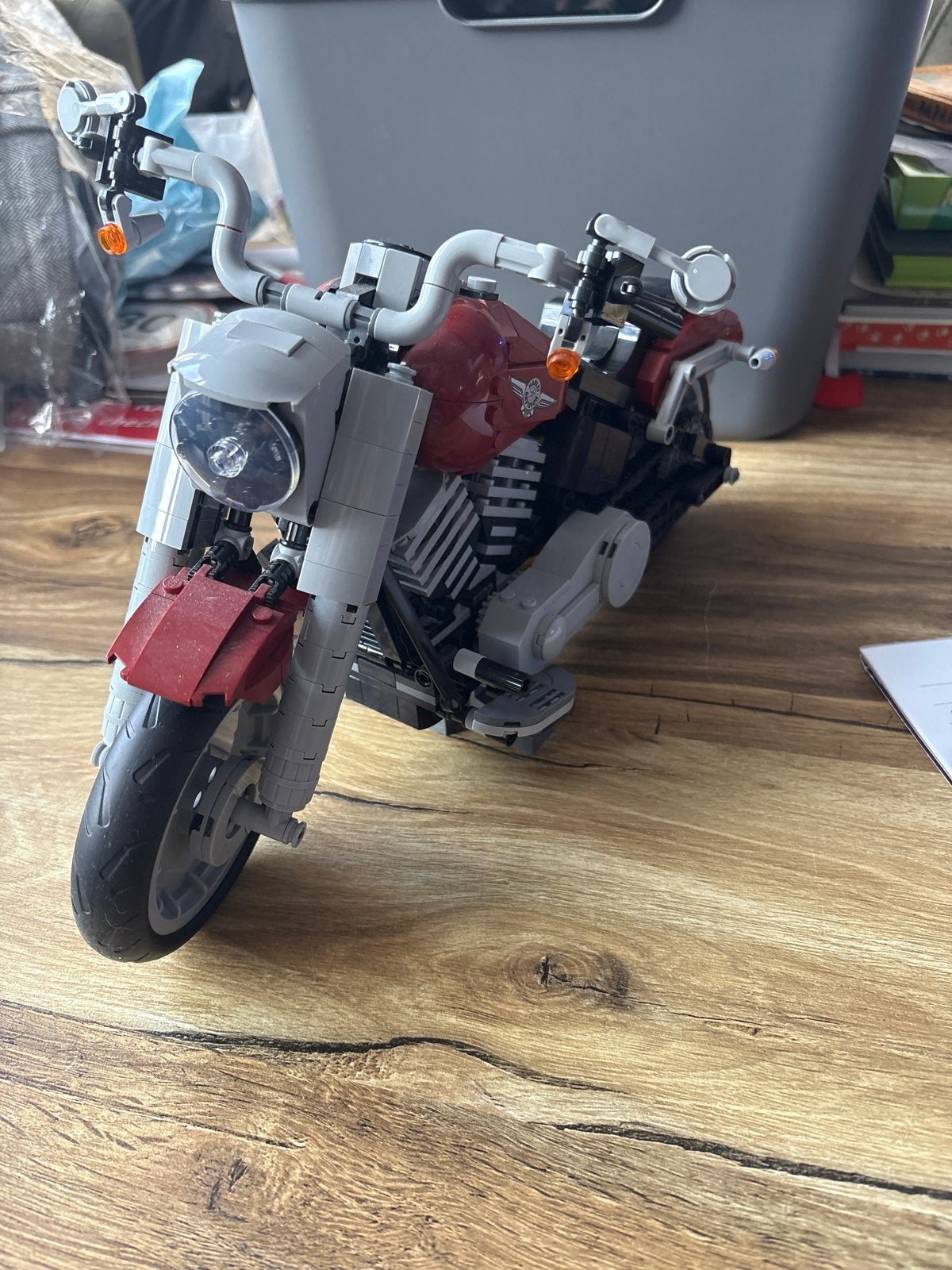 Lego Creator Expert Harley-Davidson Fat Boy Motor, Ophalen of Verzenden, Zo goed als nieuw, Jongen of Meisje