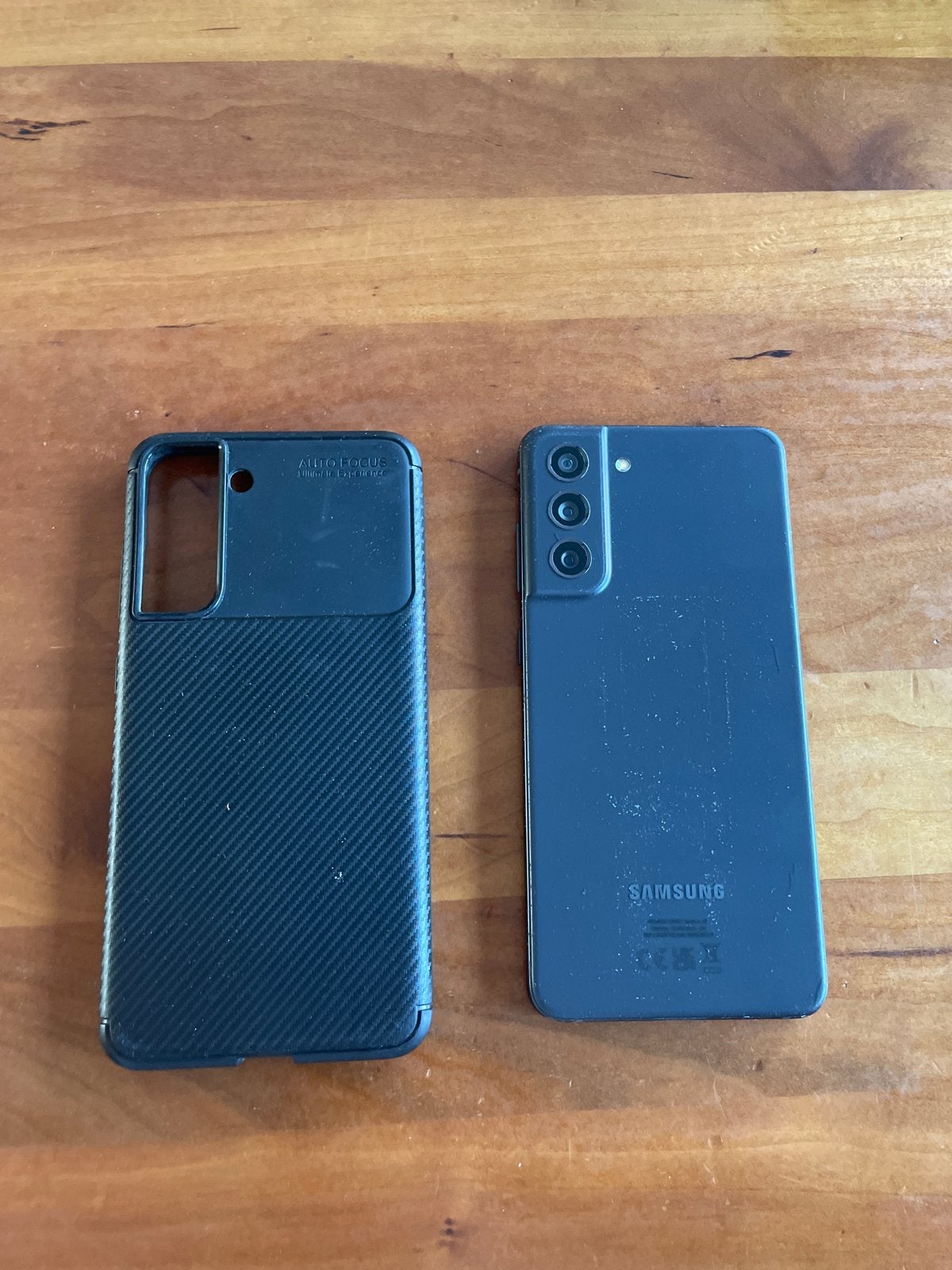 Samsung Galaxy S21 FE 5G met hoesje en lader, Ophalen of Verzenden, Gebruikt, Overige modellen, Hoesje of Tasje