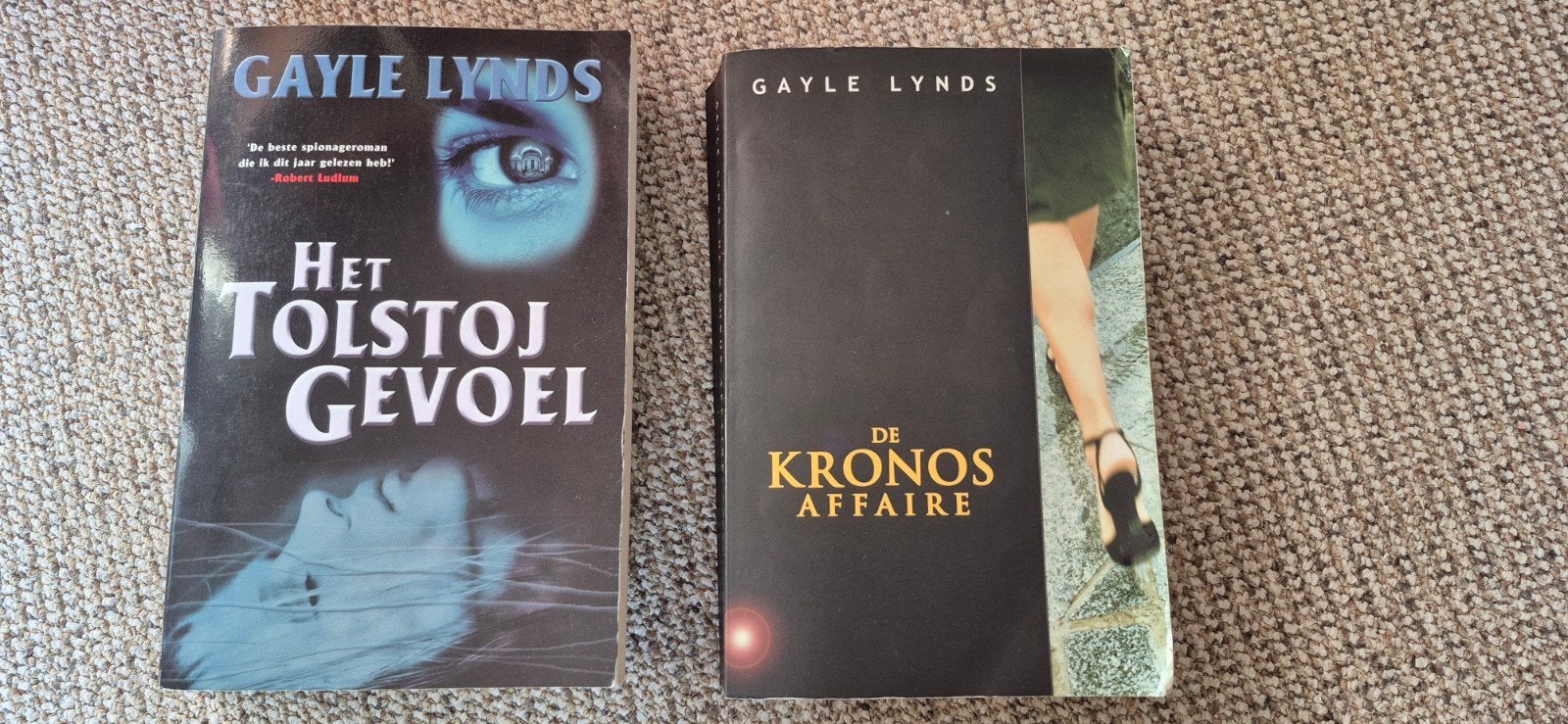 Gayle Lynds, 2 Thrillers, Ophalen of Verzenden, Zo goed als nieuw