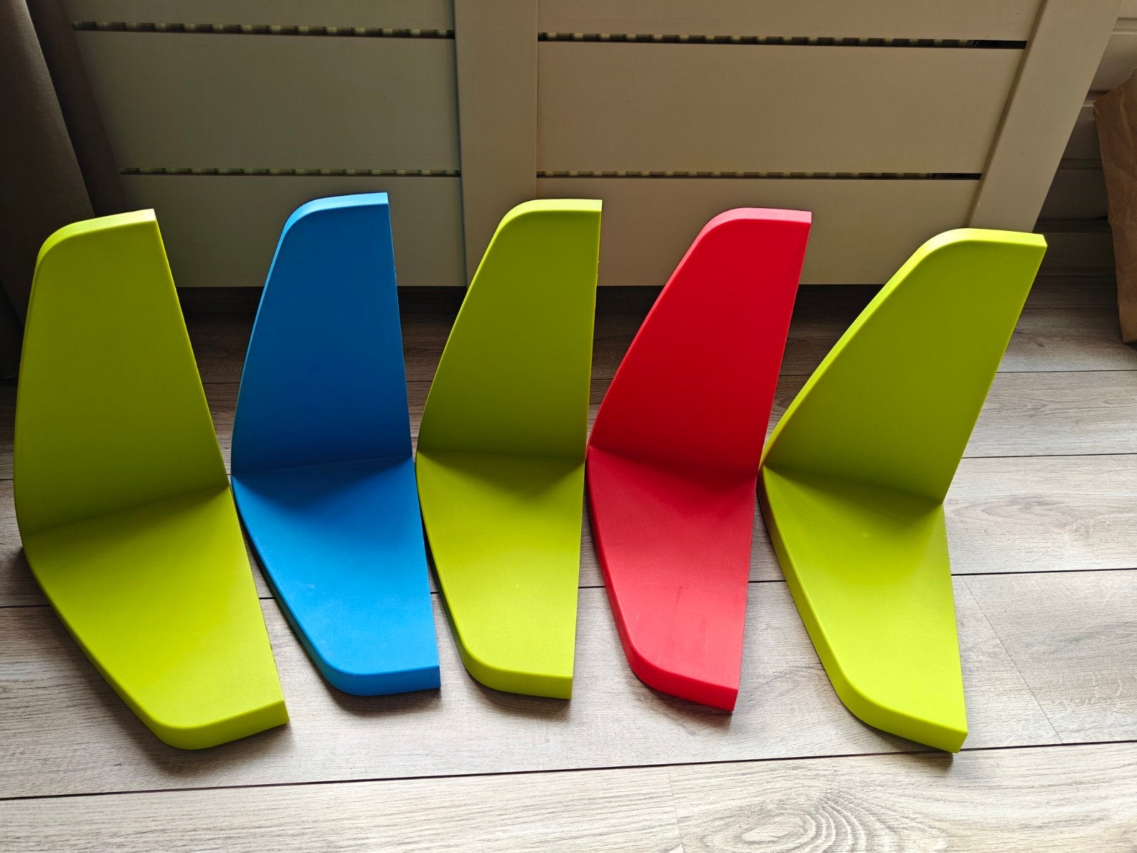5 IKEA Mammut planken - diverse kleuren, Ophalen of Verzenden, Gebruikt, Overige typen