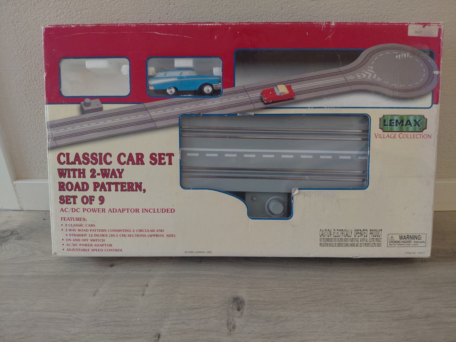 Lemax Classic Car set, Ophalen of Verzenden, Gebruikt