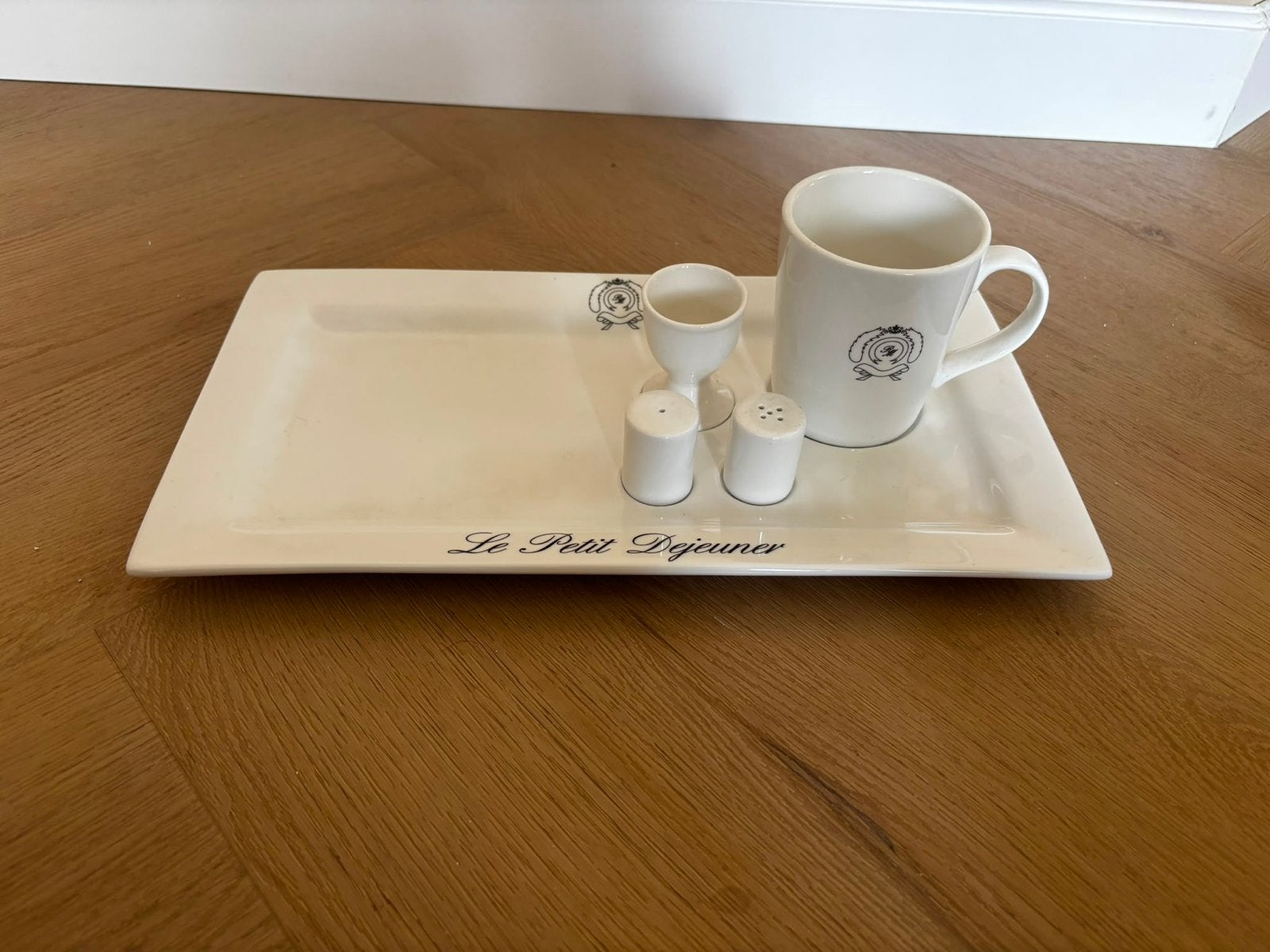 Riviera Maison 'Le Petit Déjeuner' ontbijt set - NIEUW, Huis en Inrichting, Keuken | Servies, Overige merken, Nieuw, Ophalen of Verzenden
