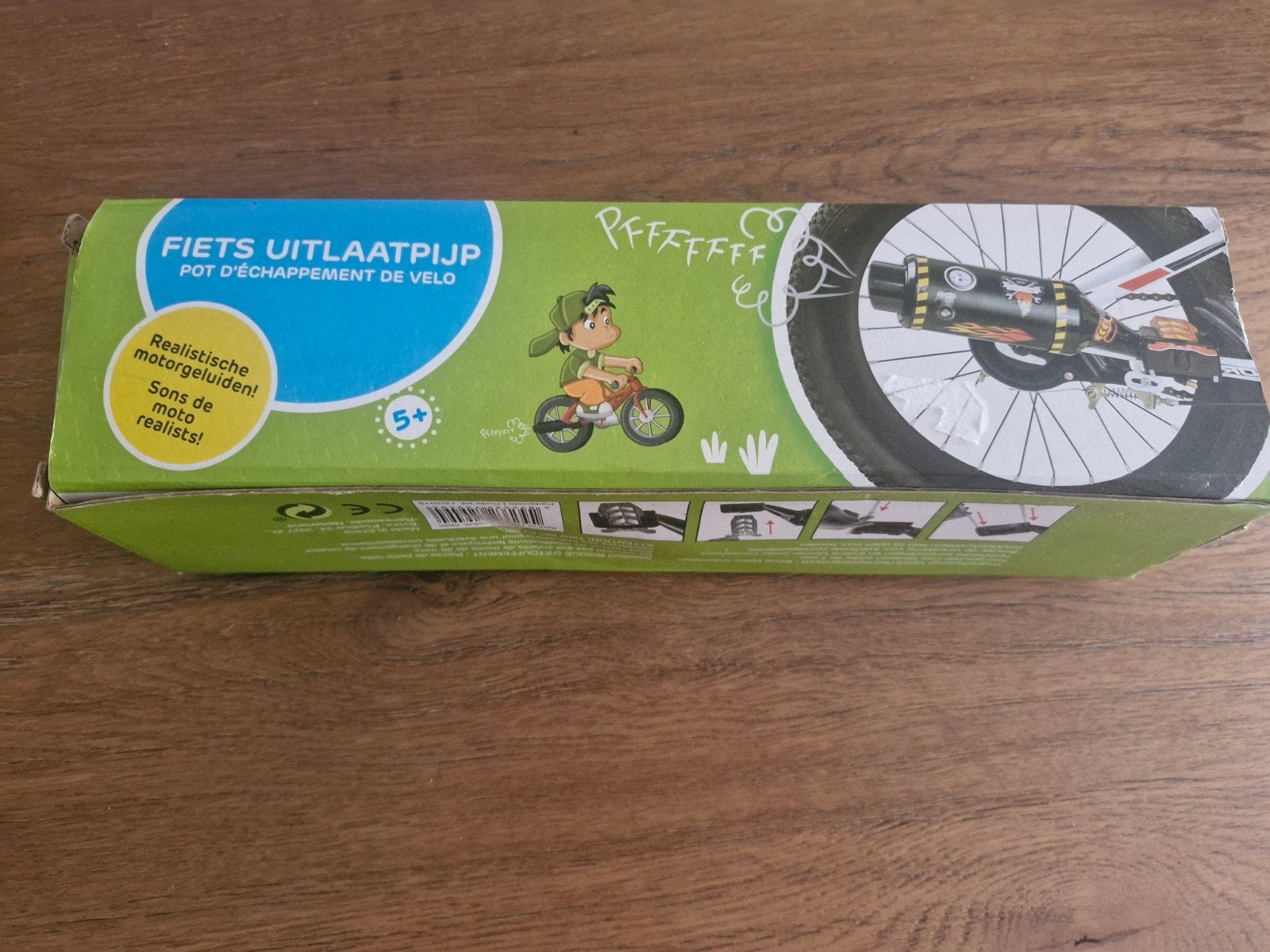 fiets uitlaat pijp, Ophalen, Nieuw