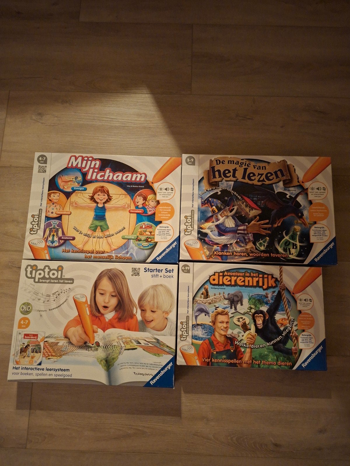 tiptoi spellen. exclusief pen. 5 euro per spel, Ophalen
