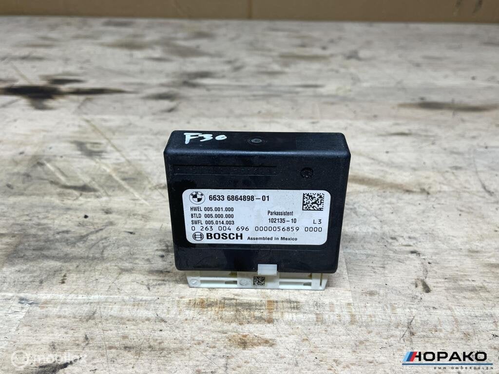 Module PDC BMW 3 serie F30 F31 | 6633686489801, Auto-onderdelen, Gebruikt, Bmw, Ophalen of Verzenden, Info@bmw.com