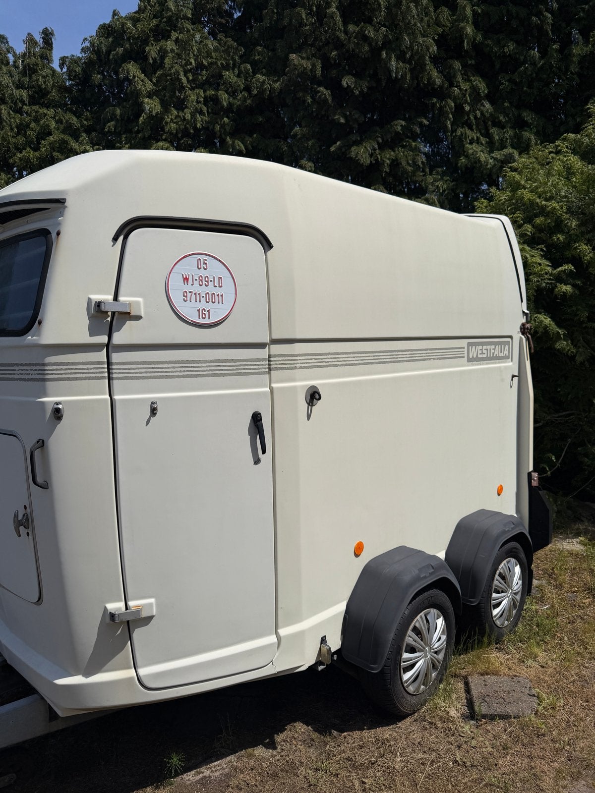Westfalia tweepaardentrailer - Gebruikt, Ophalen, Gebruikt