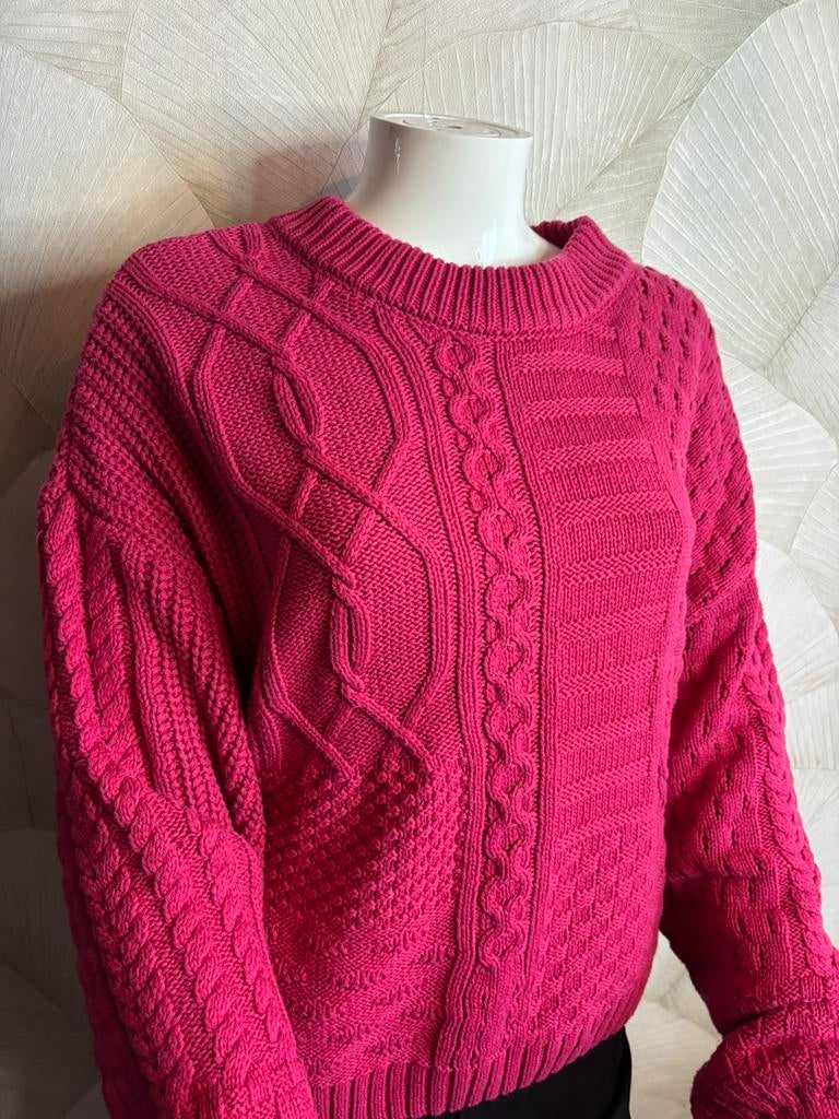 Object roze trui - Maat L, Verzenden, Nieuw, Maat 38/40 (M), Roze