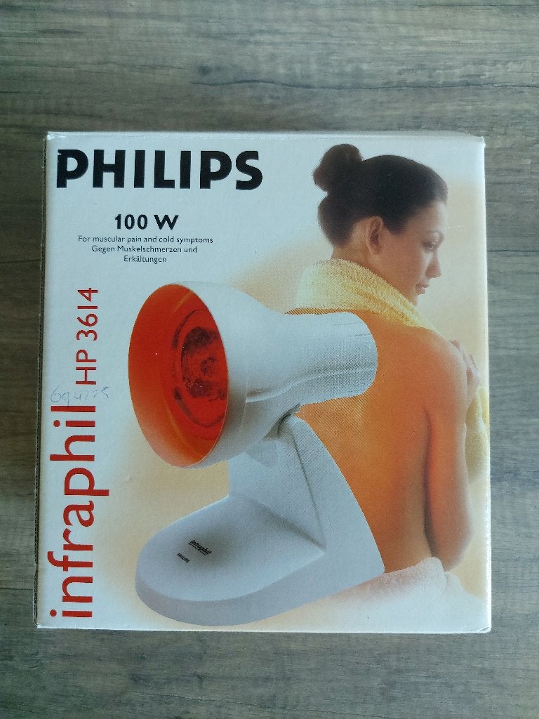 Philips Infraphil HP3614 Infraroodlamp, Witgoed en Apparatuur, Ophalen of Verzenden, Gebruikt, Overige typen