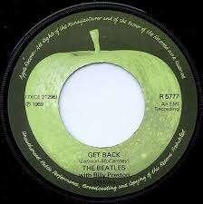 MINT NEDERLANDSE SINGLE The Beatles GET BACK MCCARTNEY, Verzenden, Zo goed als nieuw, Pop, Overige typen