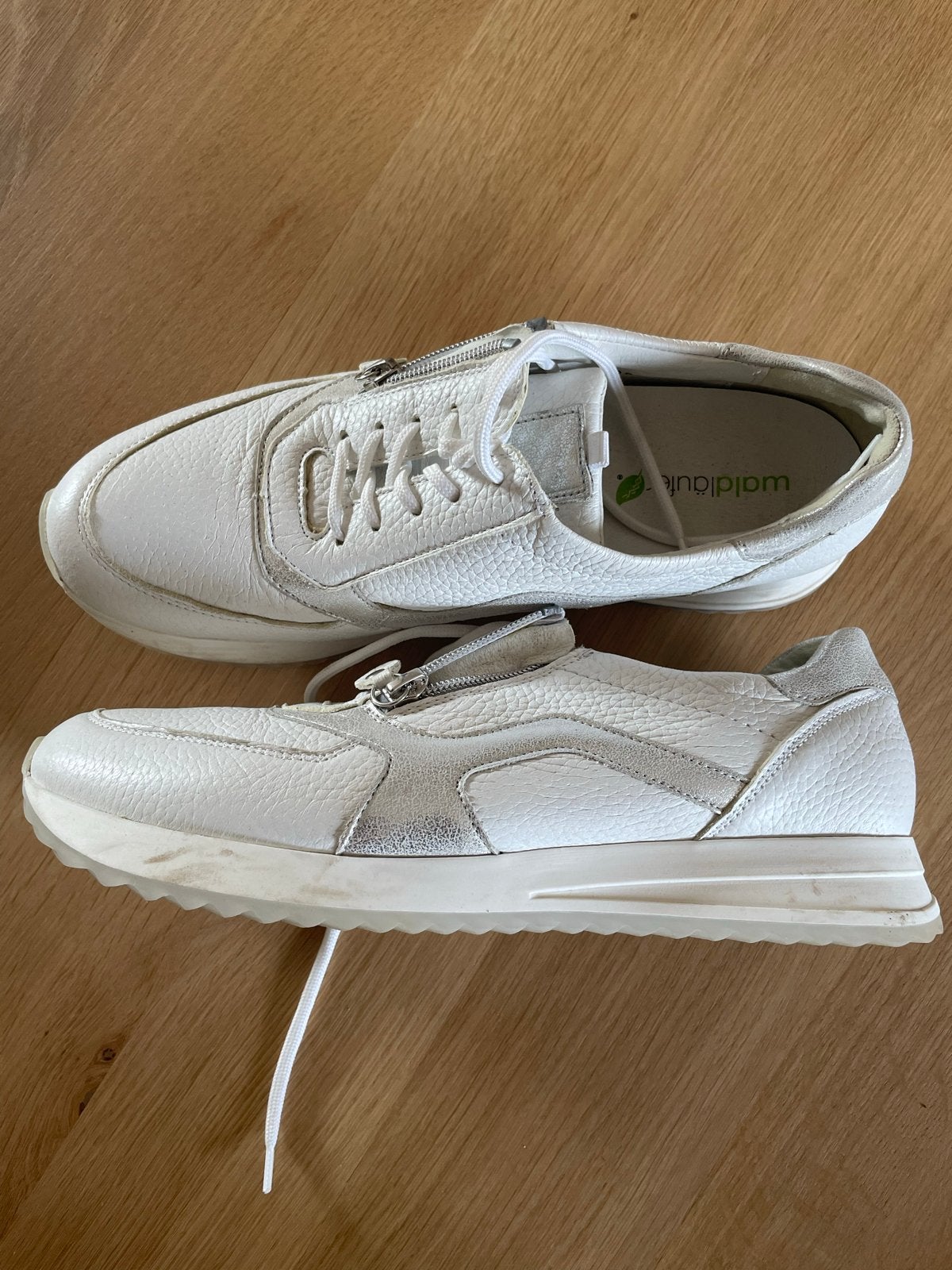 Waldläufer damesschoenen maat 42 - Zo goed als nieuw, Ophalen, Zo goed als nieuw, Wit, Schoenen met lage hakken